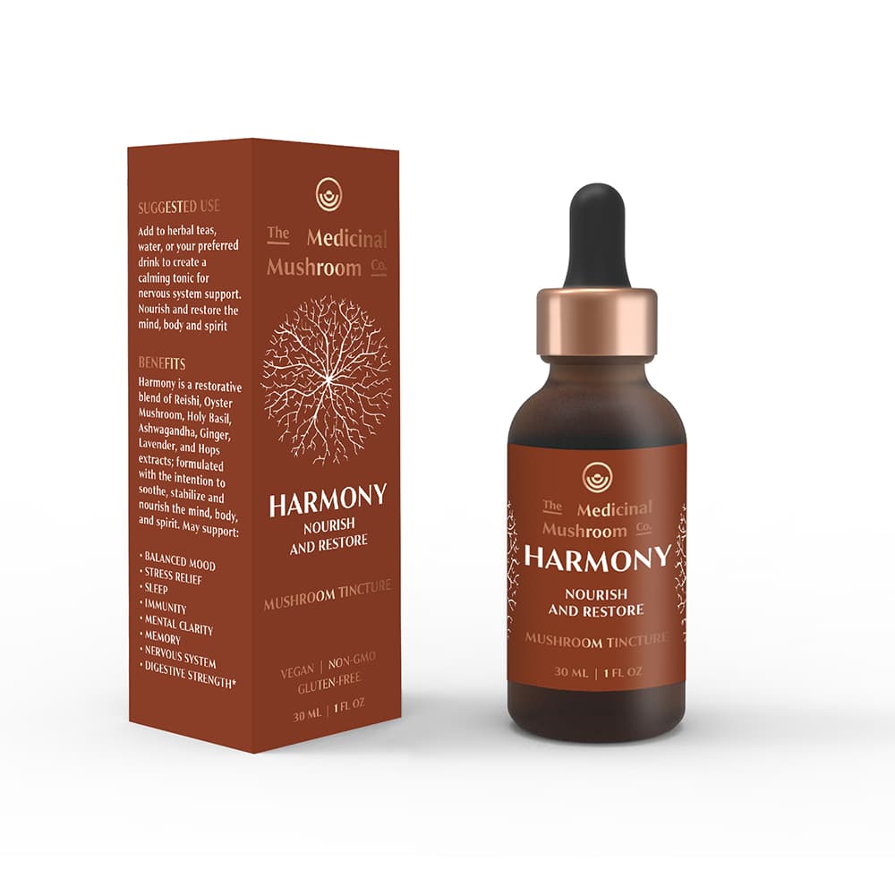 Harmony - Spagyric Mushroom Tincture with Reishi
