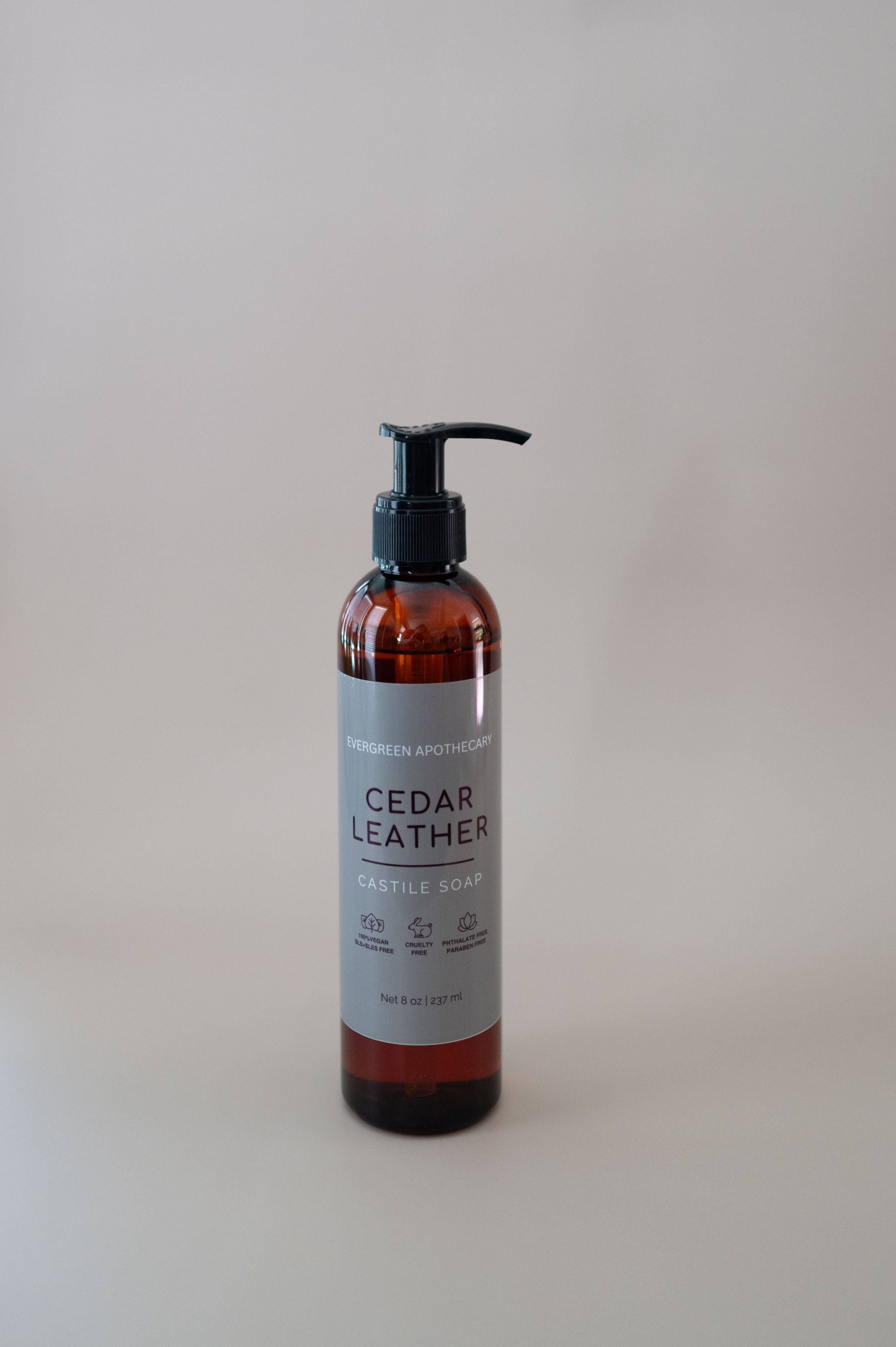 Cedar Leather Castile Soap