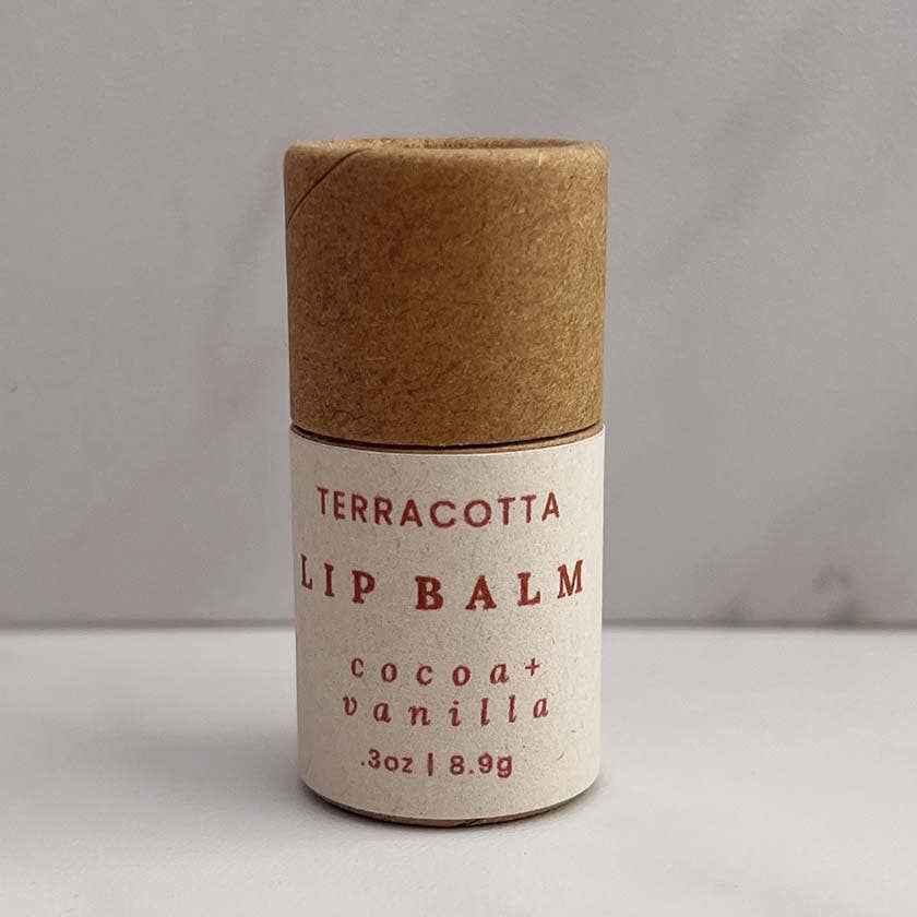 Cocoa + Vanilla Lip Balm